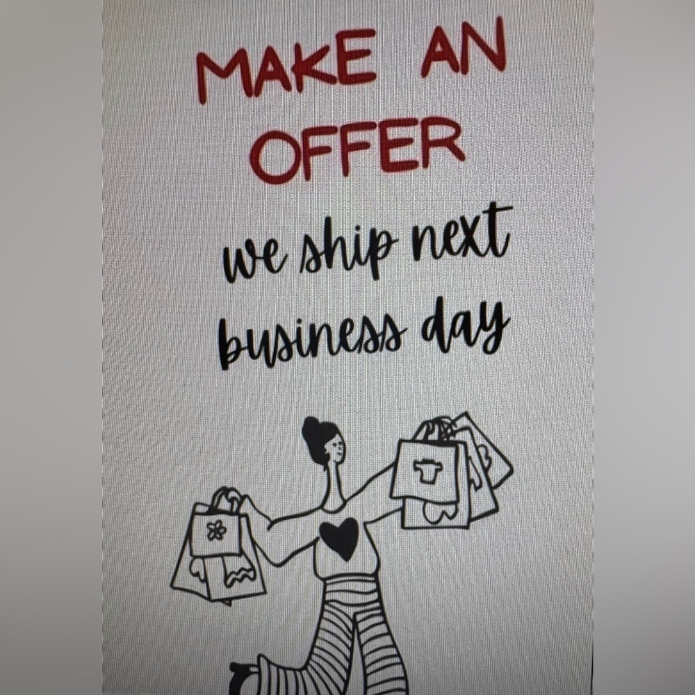 Make an offer! 🎀🛍️🙌🏻